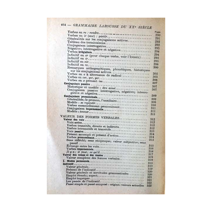 1. Grammaire Larousse du XXe siècle aux éditions Librairie Larousse 1936