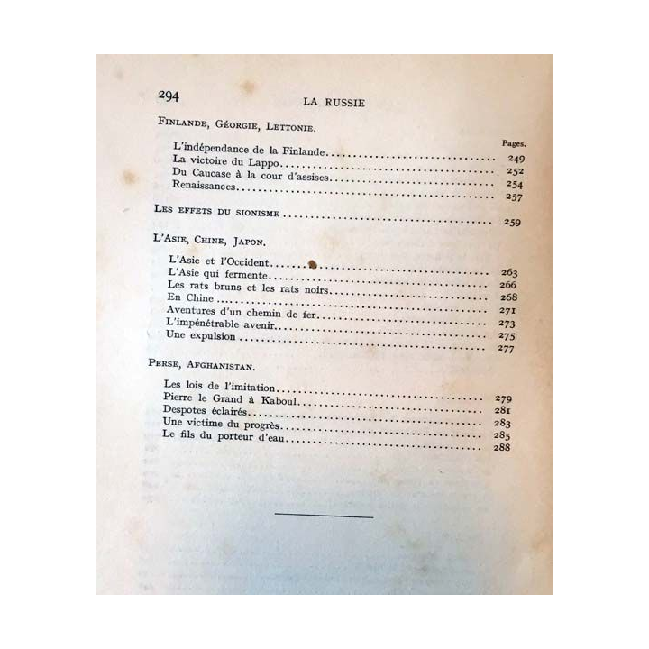 1. La Russie et la barrière de l'Est de Jacques Bainville aux éditions Librairie Plon