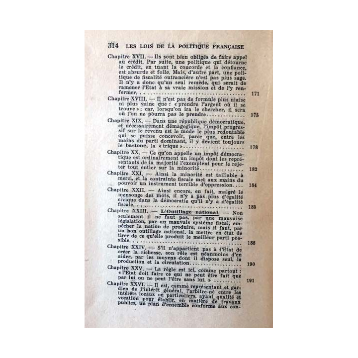 1. Les lois de la politique française de Charles Benoist aux éditions Arthème Fayard