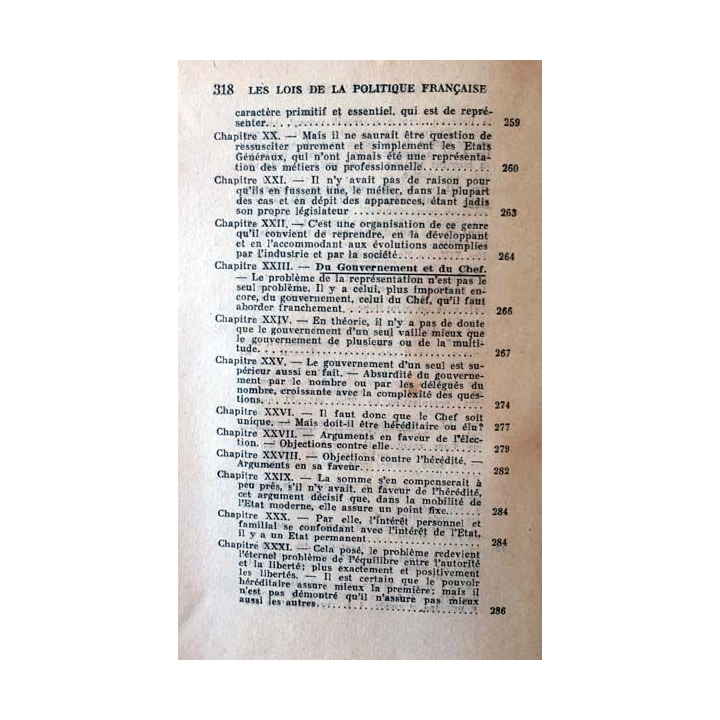 1. Les lois de la politique française de Charles Benoist aux éditions Arthème Fayard