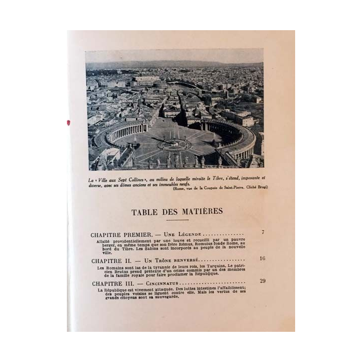 1. Rome de Noël Guy aux éditions Fernand Nathan 1936