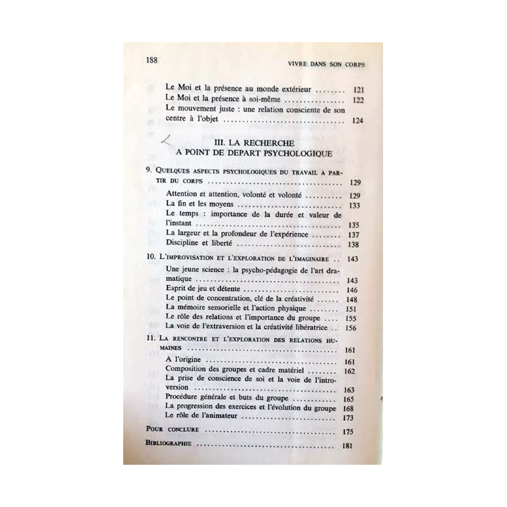1. Vivre dans son corps de Jacques Dropsy aux éditions Epi