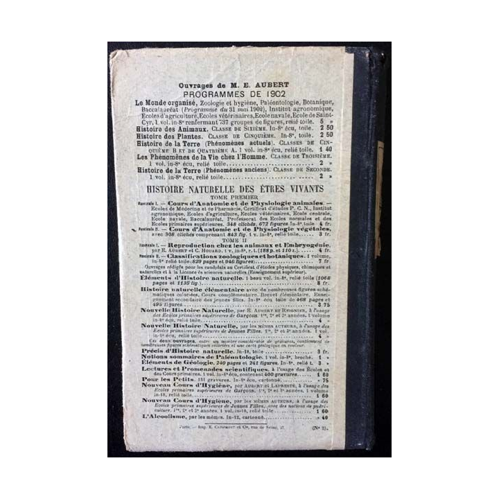 1. Cours élémentaire d'arithmétique théorique et pratique de M.L.-F. Monnet aux éditions librairie classique de E. André