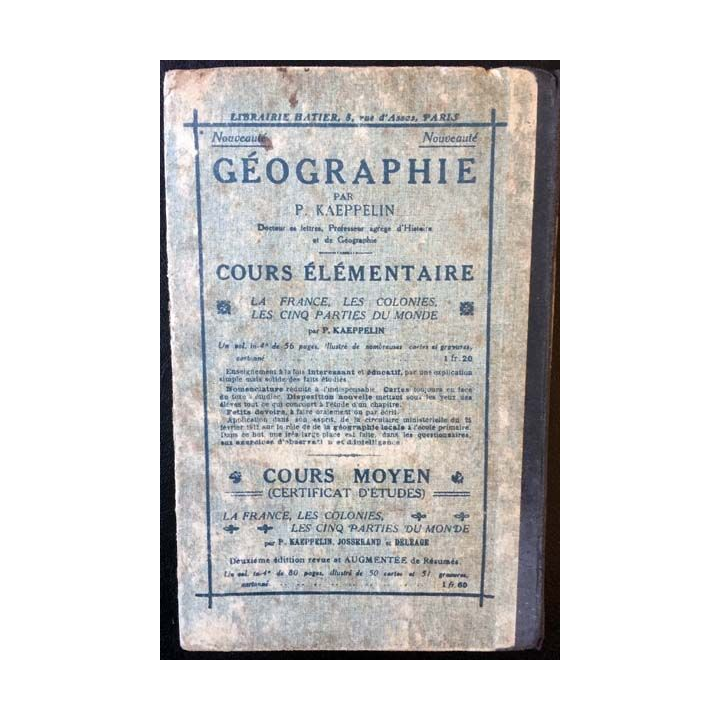1. Les guides bleus bords de la Loire bains de mer de l'océan et sud-ouest aux éditions Hachette 1917