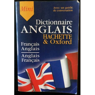 1. Mini dictionnaire anglais aux éditions Hachette & Oxford