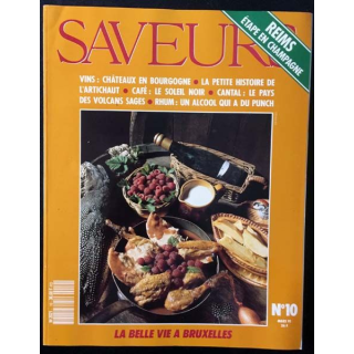 1. Saveurs n°10 Mars 1991 Reims étape en champagne