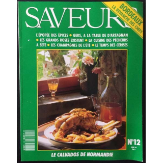1. Saveurs n°12 Juin 1991 Bordeaux la revanche des chefs