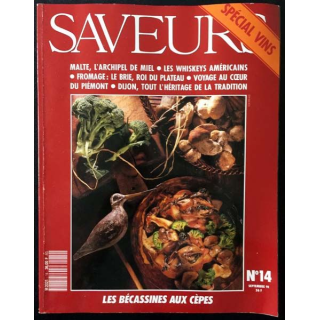 1. Saveurs n°14 Septembre 1991 Spécial vins