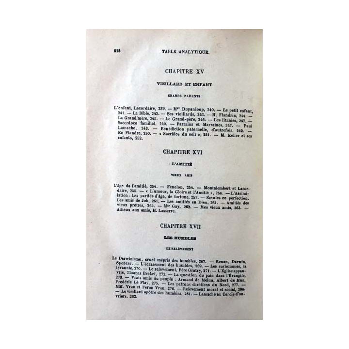 1. Le vieillard la vie montante de Mgr Baunard aux éditions J. De Gigord 1923