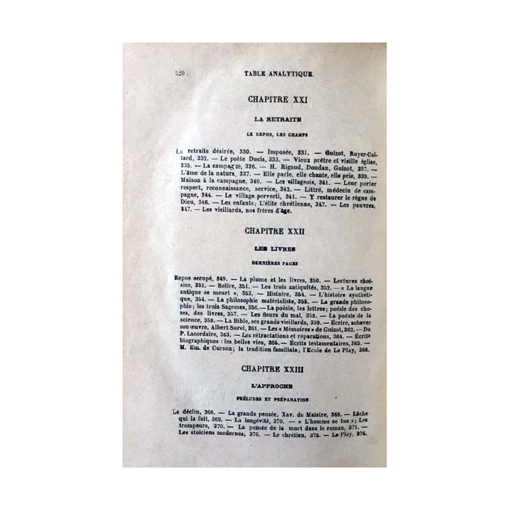 1. Le vieillard la vie montante de Mgr Baunard aux éditions J. De Gigord 1923