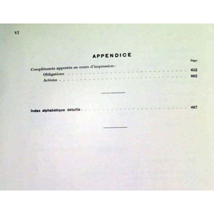 1. Crédit Suisse Zurich Vade-Mecum des bourses suisses de Schweizerische Kreditanstalt