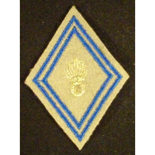 LOSANGE DE BRAS MODÈLE 45 : RÉGIMENT DU MATÉRIEL CADRE