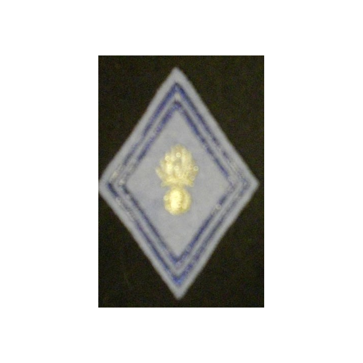 LOSANGE DE BRAS MODÈLE 45 : RÉGIMENT DU MATÉRIEL CADRE