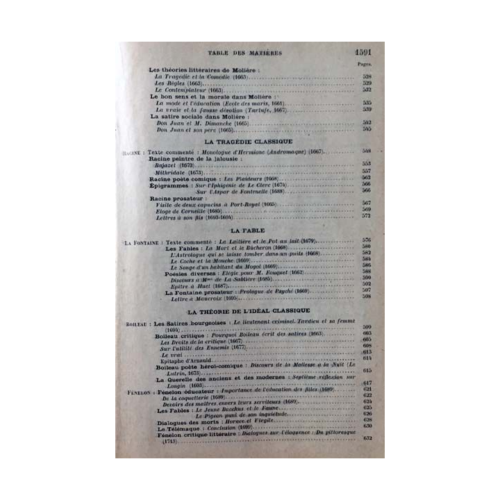 1. Morceaux choisis des Auteurs Français du Moyen Age à nos Jours par Ch.-M. Des Granges