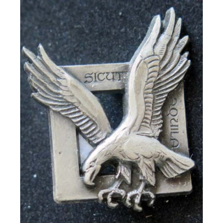 CDO AIR : insigne métallique du commando de l'Air Sicut Aquila de fabrication Drago A. 690