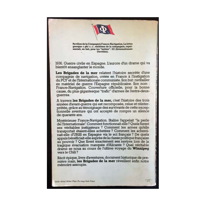 1. Les brigades de la mer de Dominique Grisoni et Gilles Hertzog aux éditions Grasset