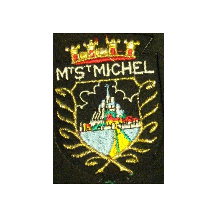 Insigne tissu brodé du MONT SAINT MICHEL