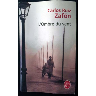 1. L'Ombre du vent de Carlos Ruiz Zafòn aux éditions Grasset