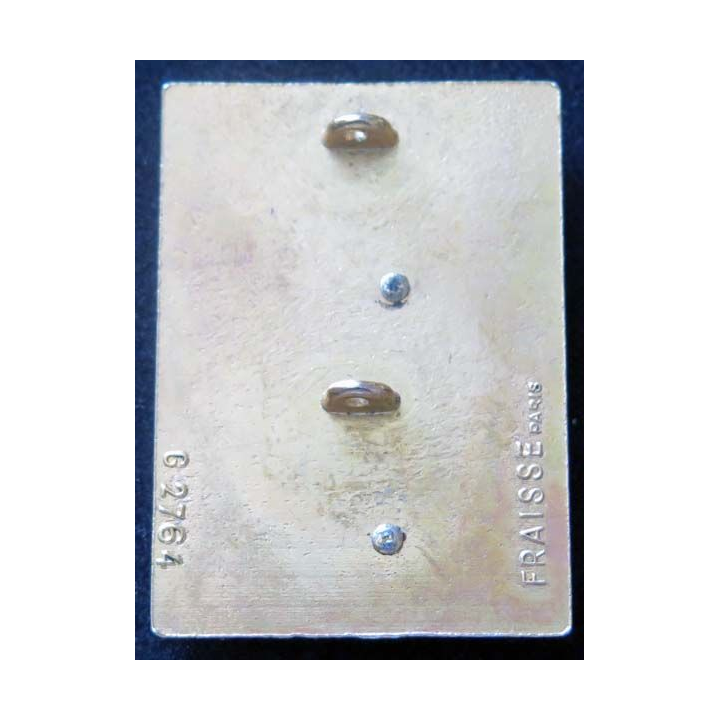 MUSIQUE TDM : insigne métallique de la musique des troupes de marine de fabrication Fraisse G. 2764