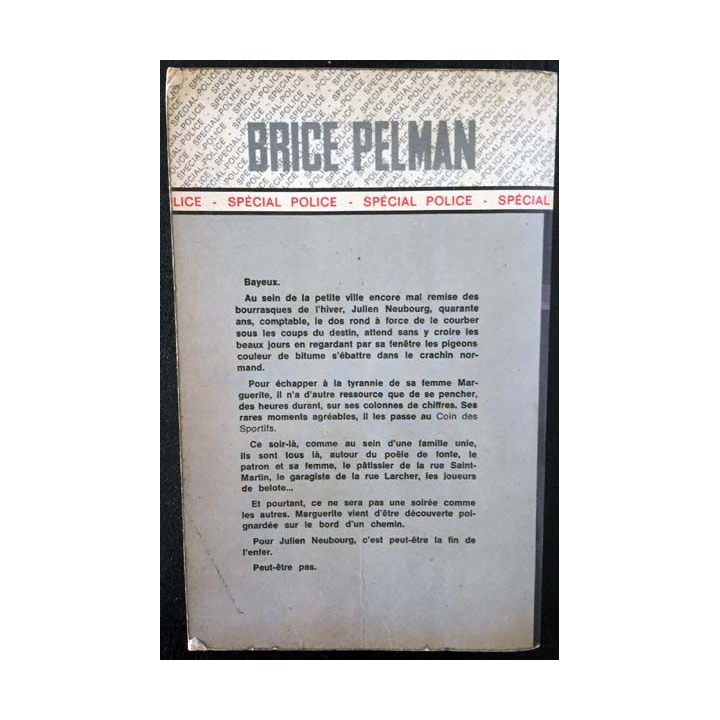 1. Le souffre-douleur de Brice Pelman aux éditions Fleuve noir