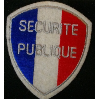 POLICE : POLICE SÉCURITÉ PUBLIQUE (TISSU)