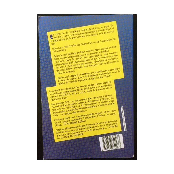 1. Le 8ème Sceau de Richard Khaitzine aux éditions Montorgueil