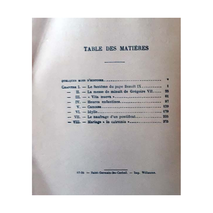 1. Autour d'une tiare 1075 - 1085 de Émile Gebhart aux éditions Librairie Armand Colin