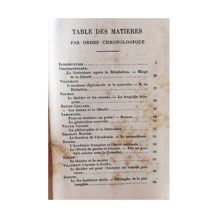 1. Anthologie de l'Académie Française - Un siècle de Discours académiques (1820-1920) Tome 1 de Paul Gautier