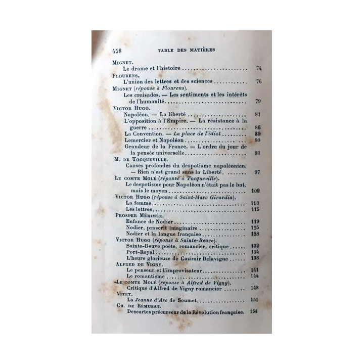 1. Anthologie de l'Académie Française - Un siècle de Discours académiques (1820-1920) Tome 1 de Paul Gautier