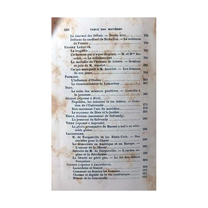 1. Anthologie de l'Académie Française - Un siècle de Discours académiques (1820-1920) Tome 1 de Paul Gautier
