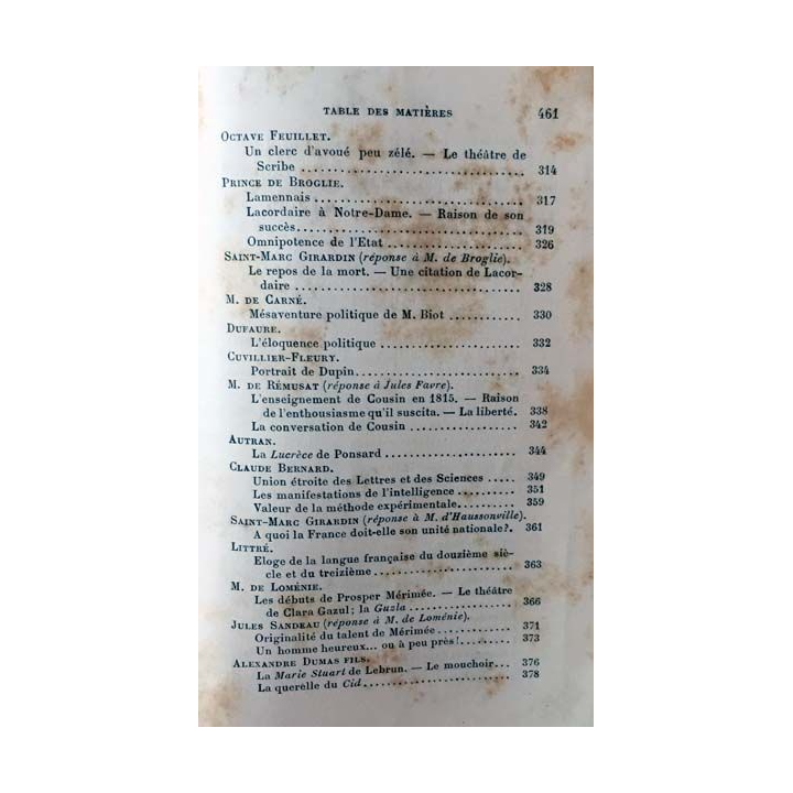 1. Anthologie de l'Académie Française - Un siècle de Discours académiques (1820-1920) Tome 1 de Paul Gautier
