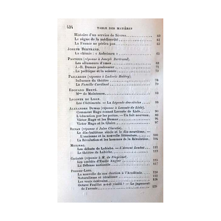 1. Anthologie de l'Académie Française - Un siècle de Discours académiques (1820-1920) Tome 2 de Paul Gautier