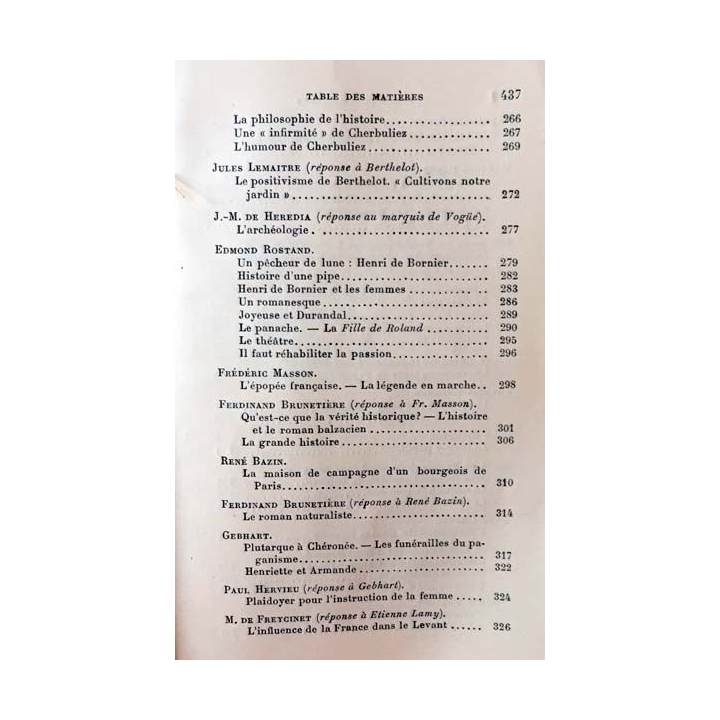 1. Anthologie de l'Académie Française - Un siècle de Discours académiques (1820-1920) Tome 2 de Paul Gautier