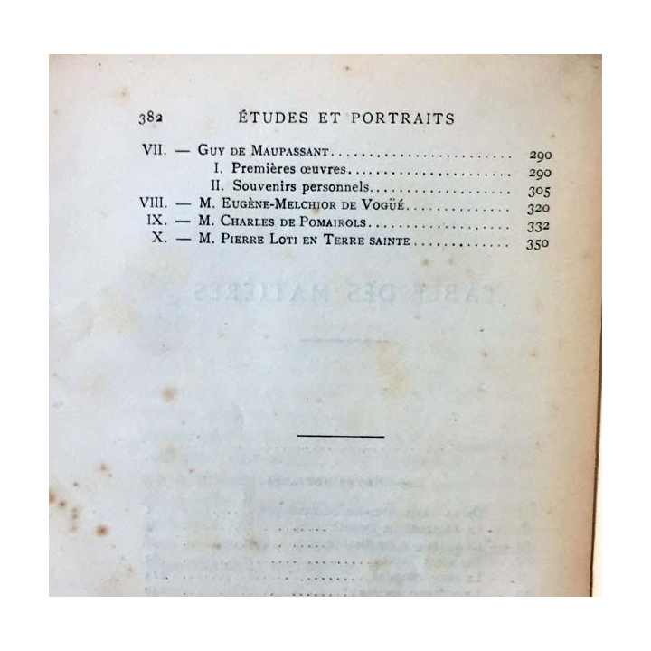 1. Sociologie et Littérature de Paul Bourget aux éditions Librairie Plon 1906