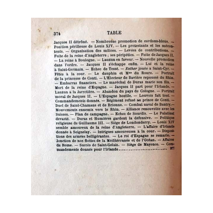 1. Mémoires de Mme De La Fayette précédés de la princesse de Clèves aux éditions Flammarion
