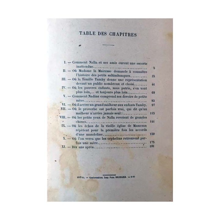 1. La famille Tamby de Raphaël Lightone aux éditions librairie Hachette et Cie 1906