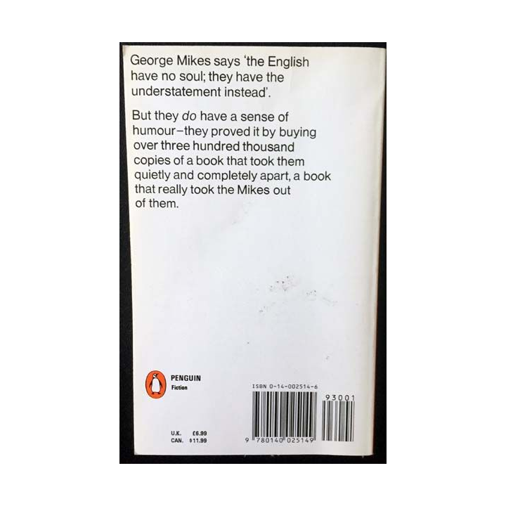 1. How to be an Alien de George Mikes aux éditions Penguin books
