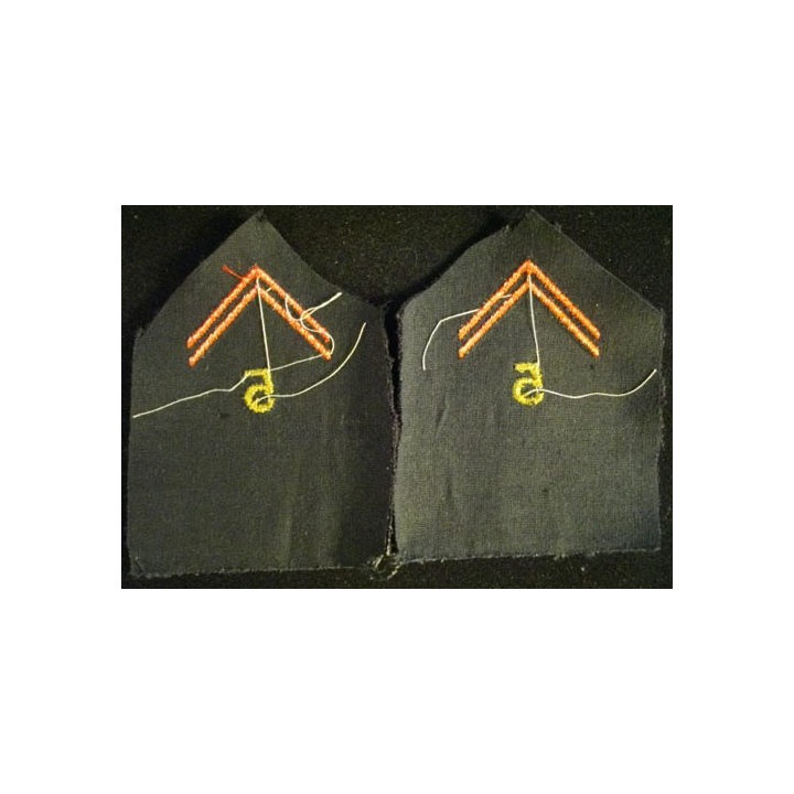 SOUTACHE 5°RÉGIMENT DU GÉNIE LA PAIRE