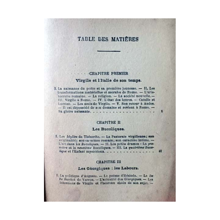 1. Virgile son oeuvre et son temps de André Bellessort aux éditions Librairie Perrin et Cie 1927