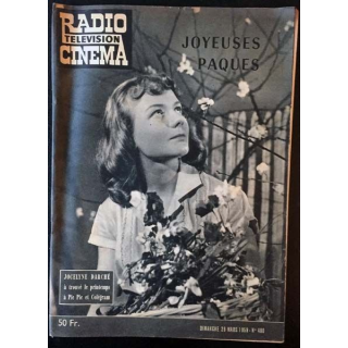 1. Radio télévision cinéma n°480 - Dimanche 29 Mars 1959 Jocelyne Darché à trouvé le printemps à Pic Pic et Colégram