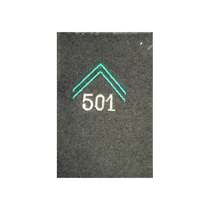 SOUTACHE 501° RCC CADRE NON DECOUPÉE
