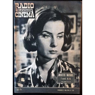 1. Radio télévision cinéma n°485 - Dimanche 3 Mai 1959 Juliette Mayniel l'anti B. B