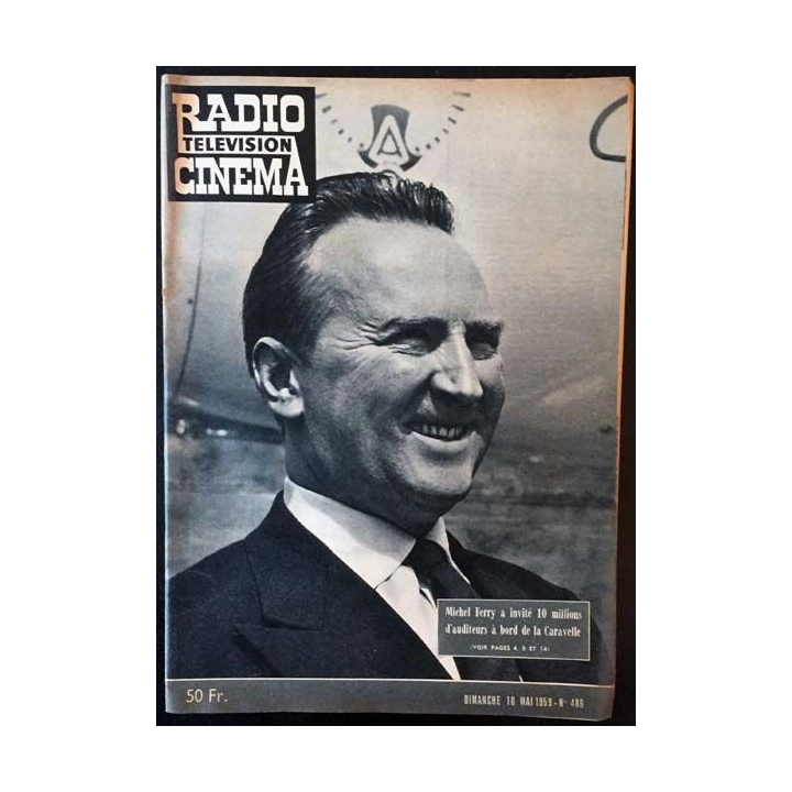 1. Radio télévision cinéma n°486 - Dimanche 10 Mai 1959