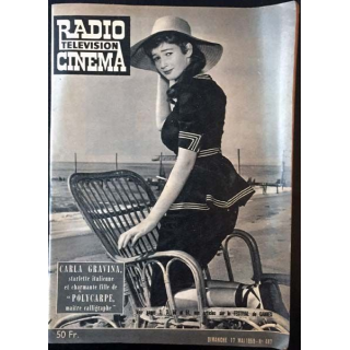 1. Radio télévision cinéma n°487 - Dimanche 17 Mai 1959