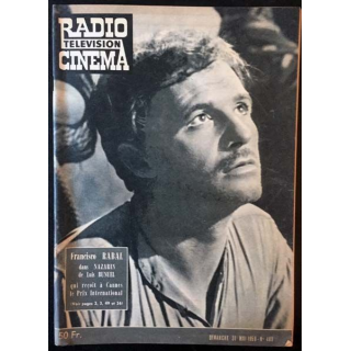 1. Radio télévision cinéma n°489 - Dimanche 31 Mai 1959