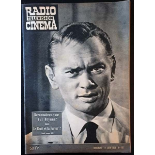 1. Radio télévision cinéma n°491 - Dimanche 14 Juin 1959 Reconnaissez-vous Yul Brynner dans Le Bruit et la Fureur ?