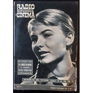 1. Radio télévision cinéma n°504 - Dimanche 13 Septembre 1959