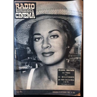 1. Radio télévision cinéma n°506 - Dimanche 27 Septembre 1959
