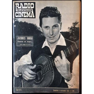 1. Radio télévision cinéma n°509 - Dimanche 18 Octobre 1959 Jacques Douai Chanteur de France...