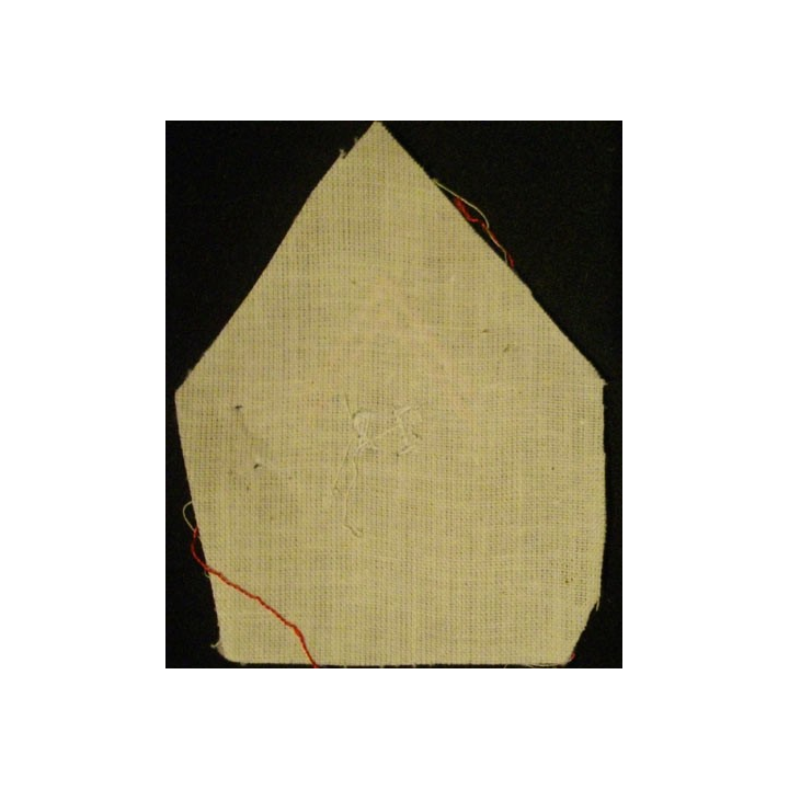 SOUTACHE DU 72°RÉGIMENT DU GÉNIE CADRE EN CANNETILLE